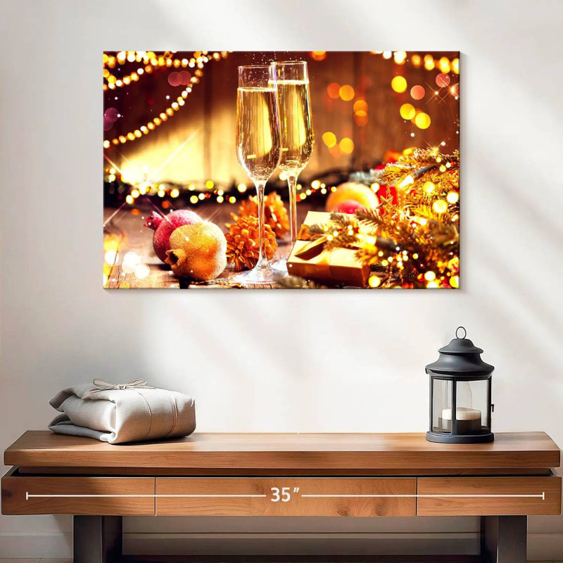 Yarlin Champagne Celebrations, 16" H x 24" W