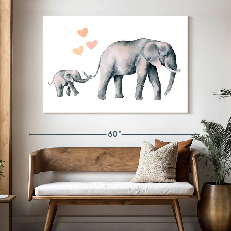 My Elephant Love, 34" H x 51" W