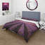 Purple Microfiber Duvet Cover Set-66391577