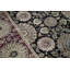 Manchuria Wool Oriental Area Rug in Black/Beige/Wine