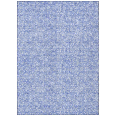 Lavonia Washable Floral Indoor / Outdoor Rug
