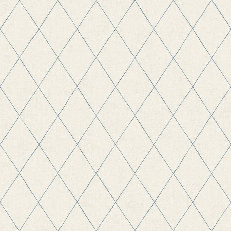 Angastina 10.05m x 53cm Matte Paste the Wall Wallpaper Roll, Blue