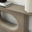 Luka 72" Wood Modern Console Table Dusted Stone Finish