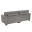 Canapé modulaire rembourré en velours côtelé gris Maelina-8406328