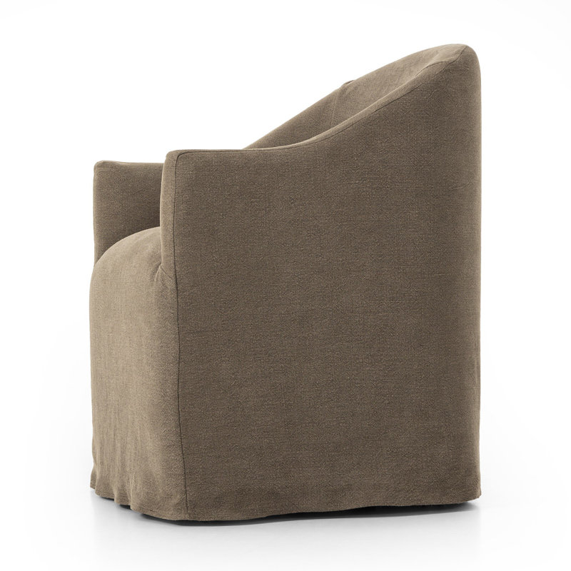 Cove Upholstered Arm Chair, Broadway Coffee