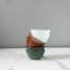 Pots pincés en verre - Ensemble de 6 - tons traditionnels-1196042605