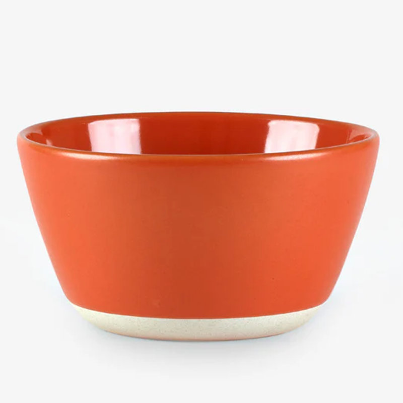 Sur La Table Colour Me Happy Stoneware Cereal Bowl, Orange