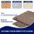Azriah Luxury Chenille Super Soft Absorbent Polyester Rectangle Non-Slip Bath Rug-1262013289-1262013281
