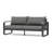 Andes 7-Piece Sunbrella® Outdoor Patio Fire Seating Set - Canvas Charcoal-123295458