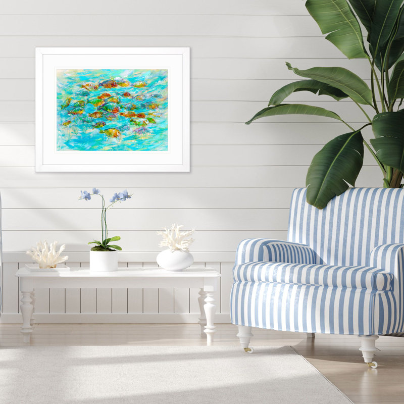 "Couleurs tropicales" par Bell, reproduction sur papier
