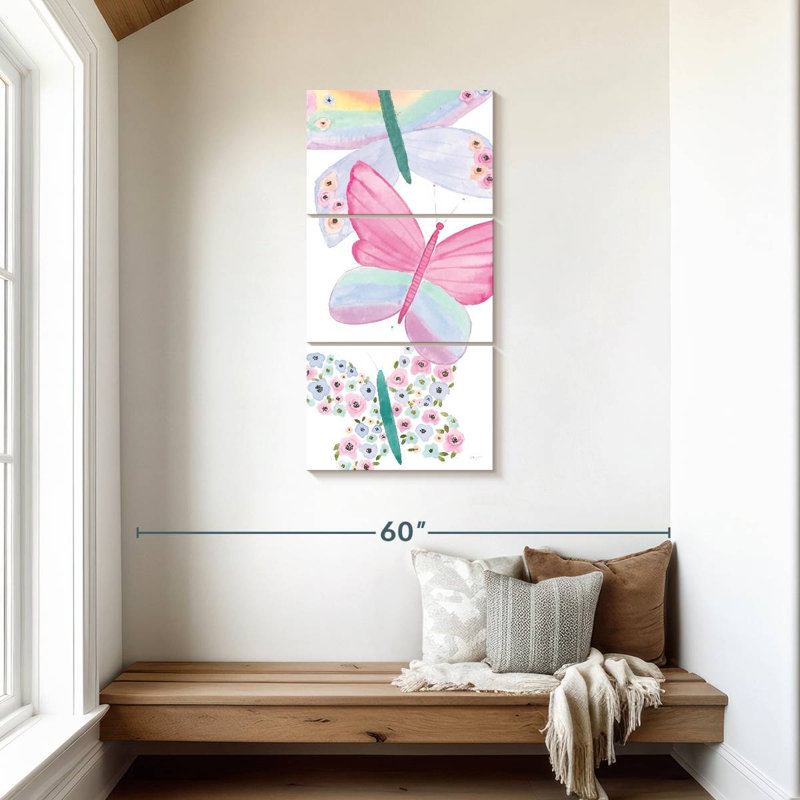 Let's Chase Rainbows III, 44" H x 21" W