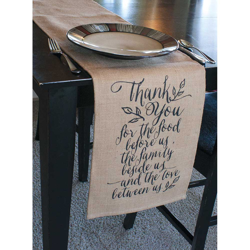 Posner Thank You Table Runner