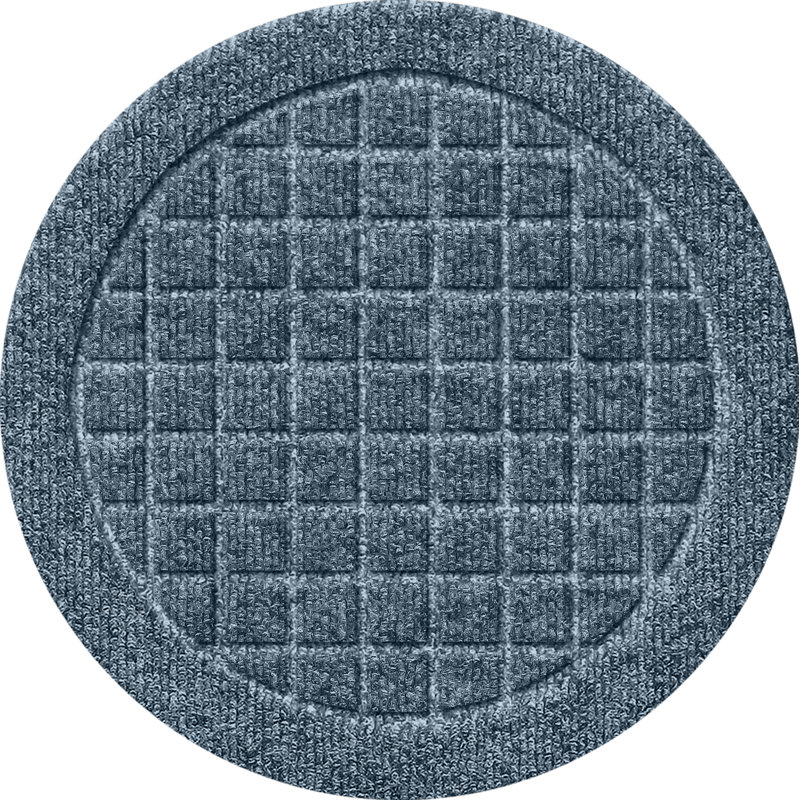 Ensemble de sous-pieds pour plantes d'intérieur / extérieur 12 "WaterHog® Squares, Pierre bleue