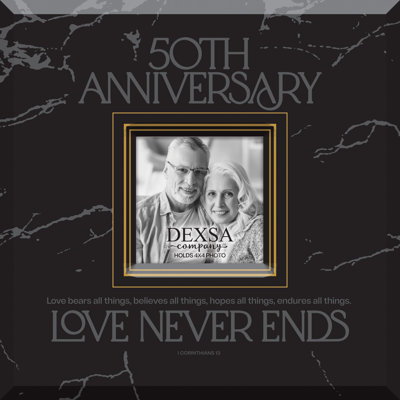 Cadre photo 50th Anniversary - 12 po x 12 po
