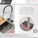 STYLISH 28 inch Workstation 60/40 Double Bowl Undermount 16G Kitchen Sink with Accessories included