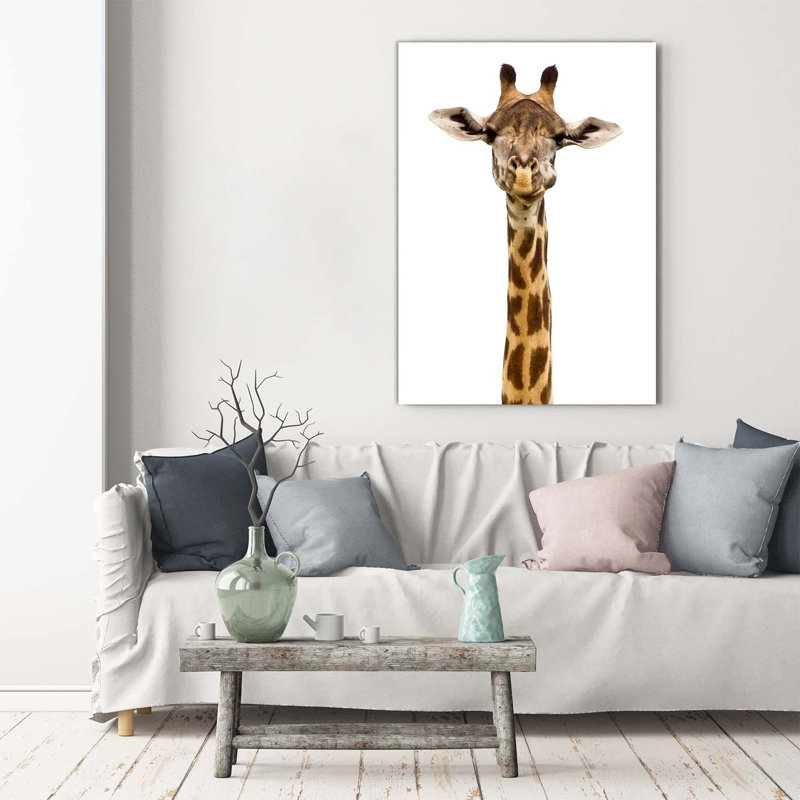 Giraffe - Wrapped Canvas Print