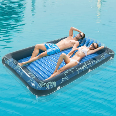 Bassin de bronzage bleu transparent Sunrio