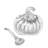 GIFTABLES Holiday Pumpkin Bowl With Spoon