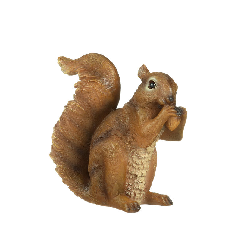 Woodland Squirrel Chomper Statue