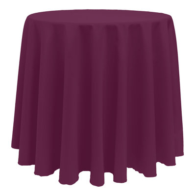 10 Pack Round Polyester Linen Tablecloth