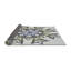 Laine fabriquée à la machine et gris polyester/olive/bleu Tapis décoratif-177387602
