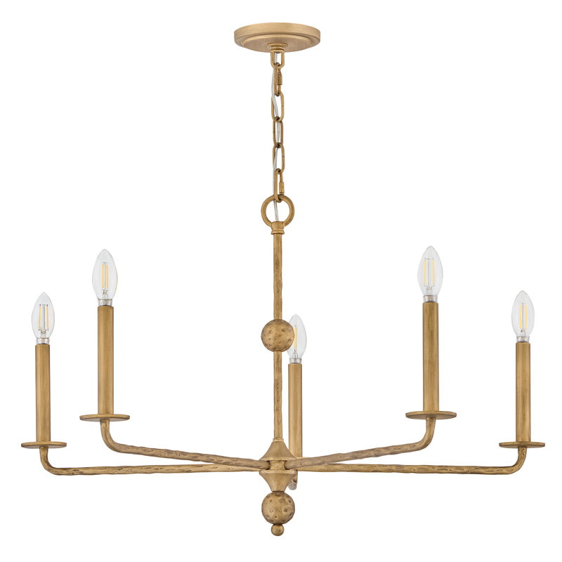 Hinkley Ansel Medium Chandelier, 5 Lights