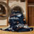 Machine Washable Space Gray Area Rug-298722617