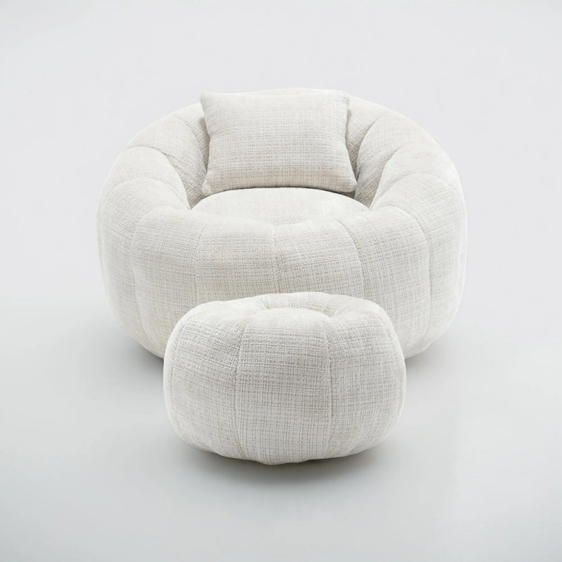 Fauteuils à billes modernes à compression complète, Beige