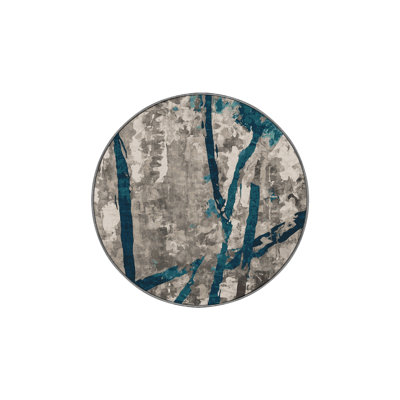 Silky Soft Plush Gray Area Rug