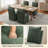 Modern Fabric Upholstered Storage Side Chairs with Casters for Living Room-1104736814