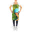 No Pattern Bib Apron
