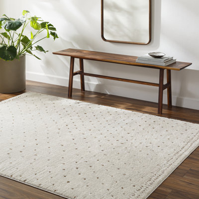 Tapis brun / crème Athira