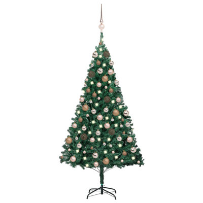 Artificial Christmas Tree with LEDs&Ball Set