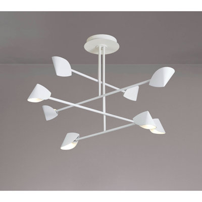 Zwingle Acrylic LED Flush Mount