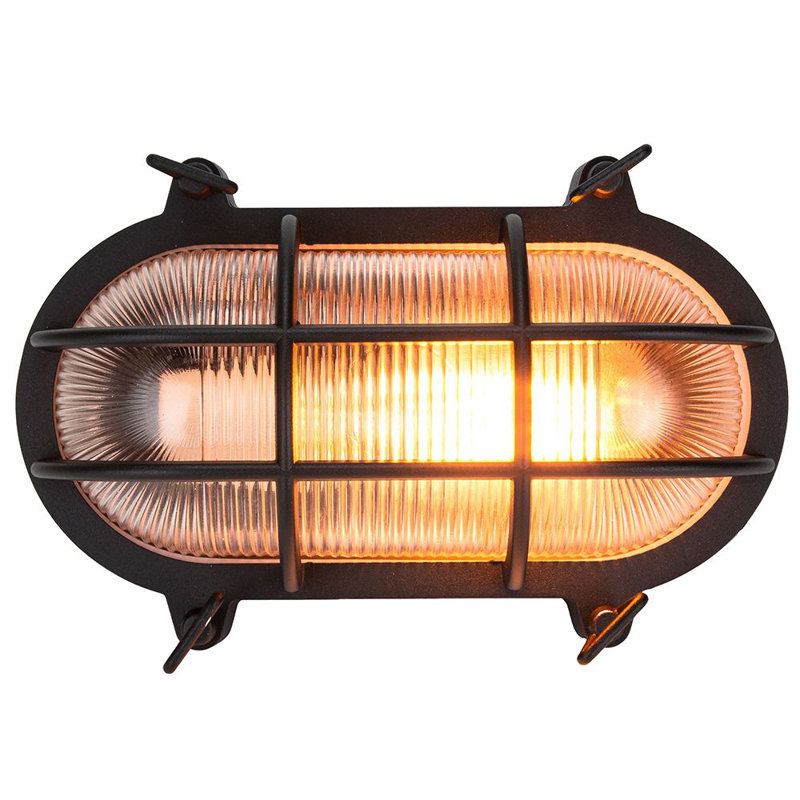 Rajan Black 1 - Bulb Outdoor Bulkhead Light