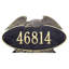 Eagle 1-Line Wall Address Plaque-1621690457-1621690458