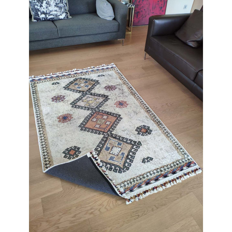 Tapis mathaï avec envers antidérapant, Rectangle 5 pi 11 po x 8 pi 10 po