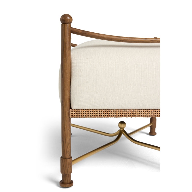 Lilac Upholstered Stool