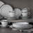 Noritake Austin Platinum Oval Serving Bowl, 9-3/4", 32 oz.