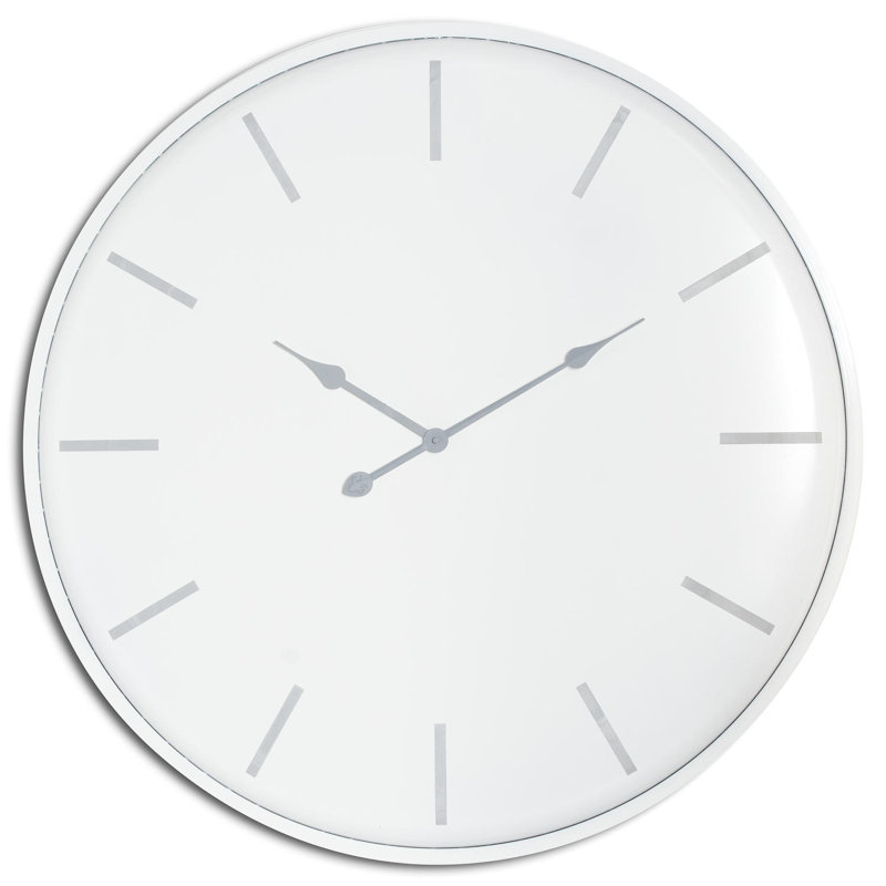 Anetia Wall Clock, Large , White