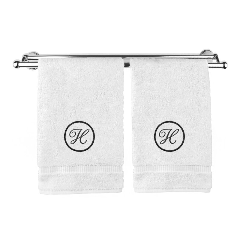 Madaras Hand Towel, H, White/Black