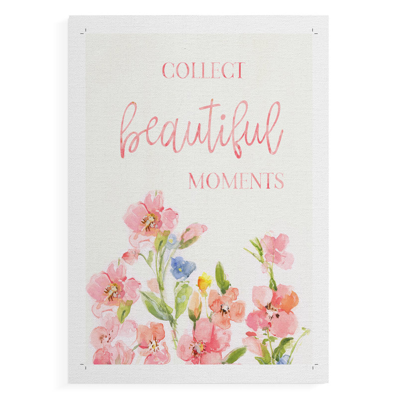 Beautiful Moments - Impression sur toile seulement - NON-CADRE, H 27 po x l 18 po