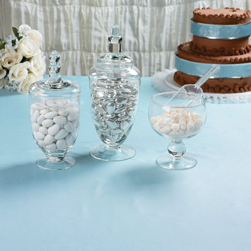 Glass Jar - Set of 3
