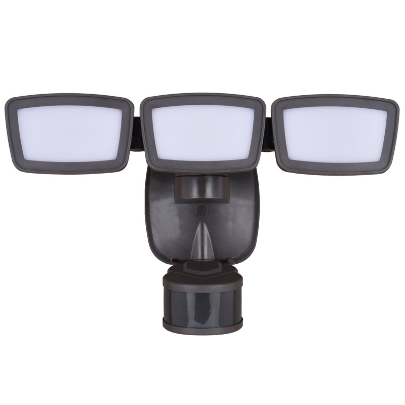 Bronze LED Outdoor Motion Sensor Security Flood Light