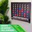  Jeu géant mural 4 en ligne Gosports - Jumbo 4 Connect Family Fun With Coins - Noir-70773812