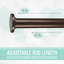 Tringle à rideaux ajustable 24 "à 42" Everly Quinn-1221639740-1221639741