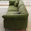 Coussin en velours vert-108840014-108840015