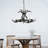 Rohrbach Candle Style Wagon Wheel Chandelier-140209380-184862635