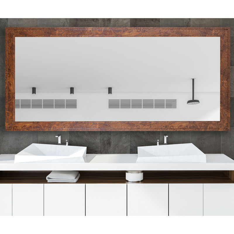 Miroir de salle de bain Hinatea, 35 po x 70 po