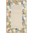 Coreatha Martha Stewart Hand Tufted Wool/Viscose Floral Rug in Beige/Blue-11180455